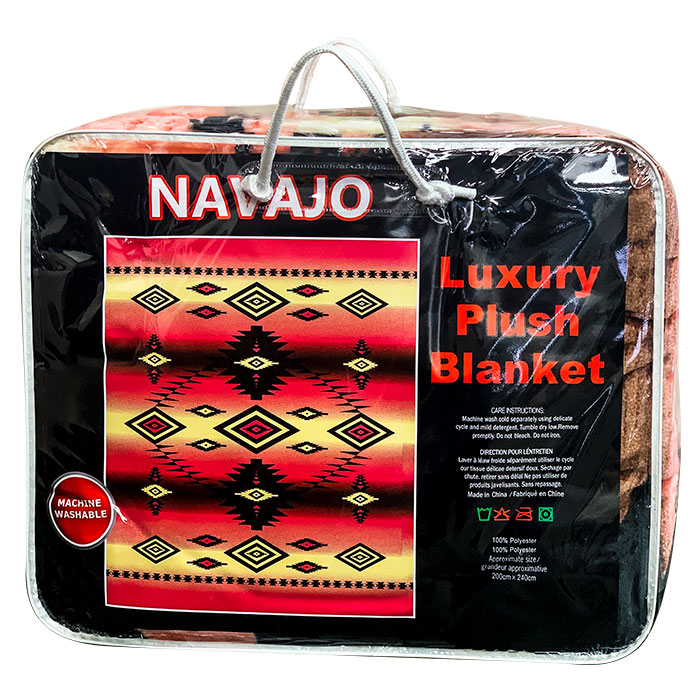 Navajo Plush Blanket