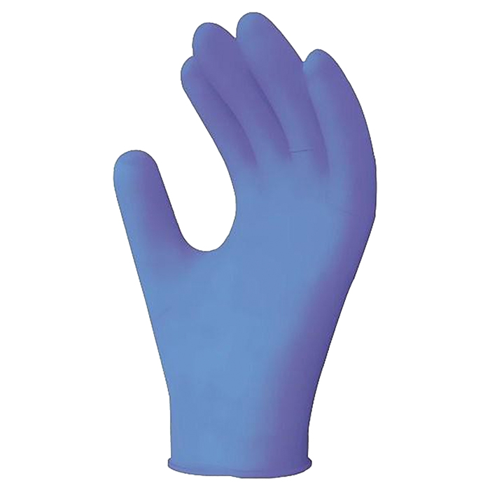 Roncho V1B Blue Vinyl Disposable Gloves