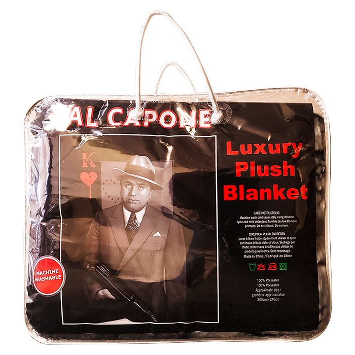 Al Capone Queen Plush Blanket