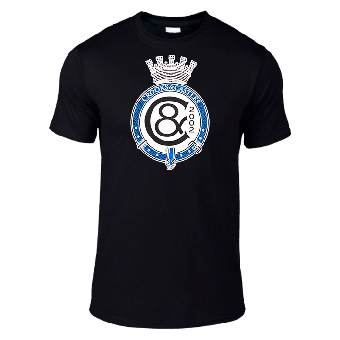 Crooks And Castle Crown Black Cotton T-Shirt