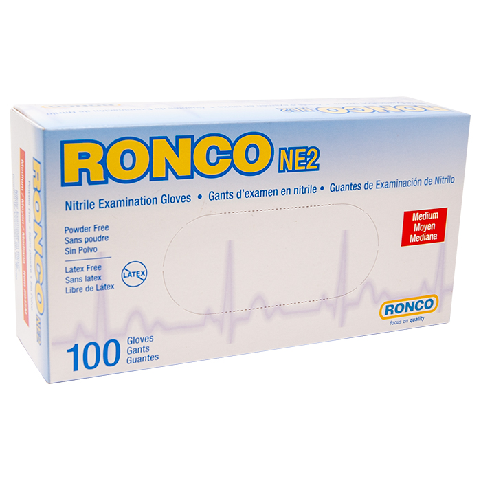 Ronco NE2 Nitrile Examination Gloves 100pcs/Box