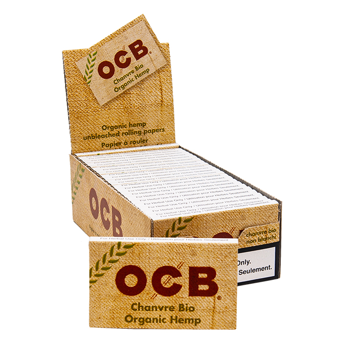 OCB Organic Hemp Double wide Rolling Papers