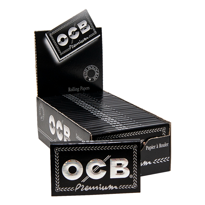 OCB Premium Black Double Rolling Papers