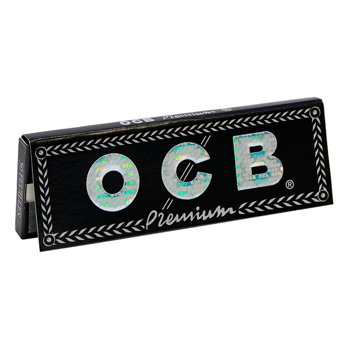 OCB Premium Black Rolling Paper 1 1/4