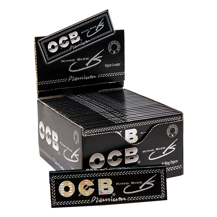 OCB Premium Black Rolling Paper King Size