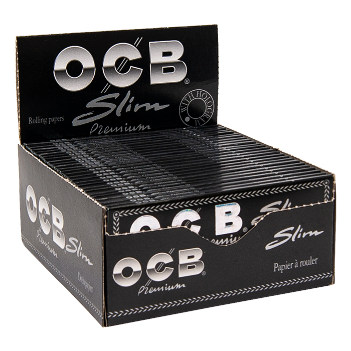 OCB Premium Black Slim Rolling Paper