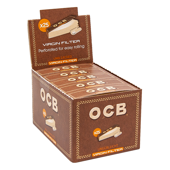 OCB Unbleached Filter- Tips Booklets