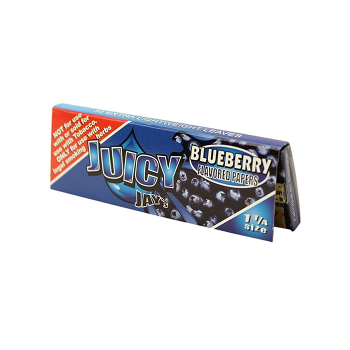 Juicy Jay Rolling Paper Blueberry 1.25 Ct 24