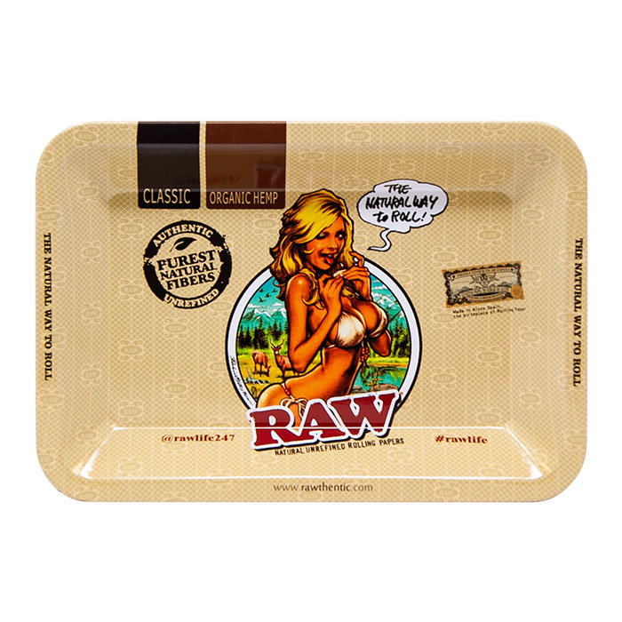 Raw Lady Small Rolling Tray