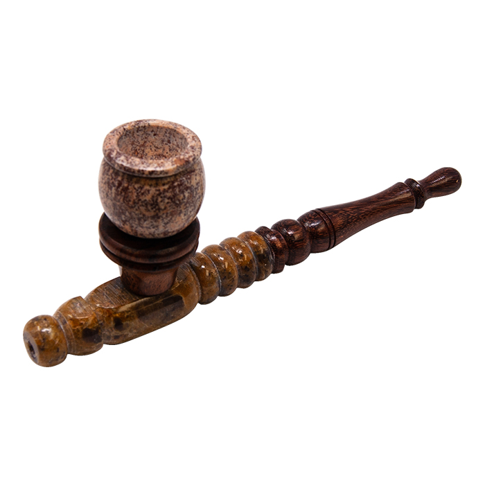 Wood And Stone Pipe 6 Inches