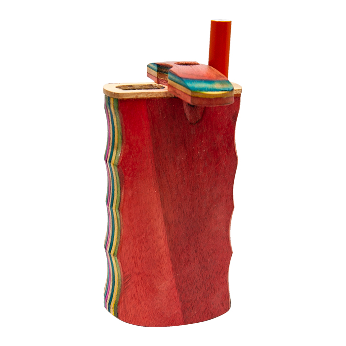 Handcrafted Colorful Wooden Dugout