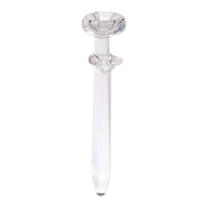 Clear Glass Nail 10MM