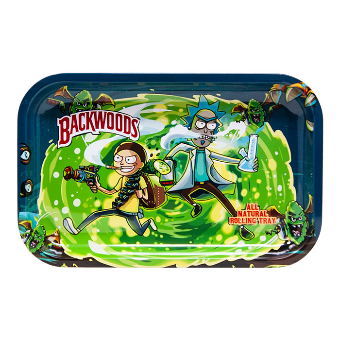 Rick And Morty Medium Rolling Tray