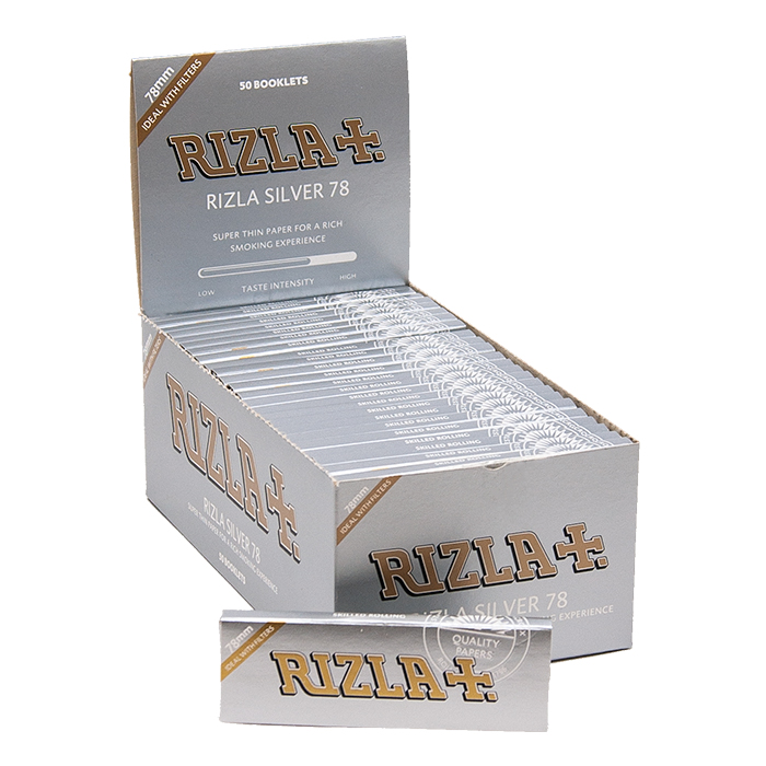 Rizla Silver 78mm Rolling Papers 1.25