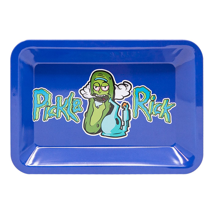 Pickle Rick& Morty Small Rolling Tray