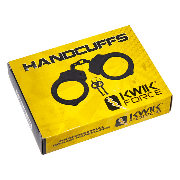 Kwik Force Black Handcuffs