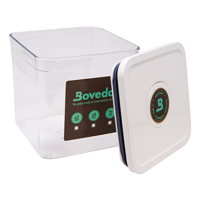 Boveda 2.4 Quart Square Oxo Display Container