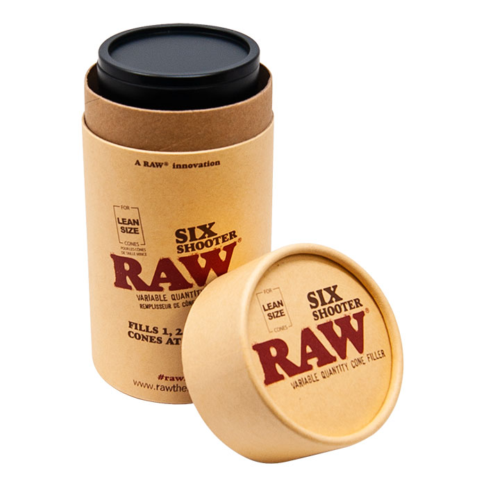 Raw Six Shooter Cone Filler Lean Size