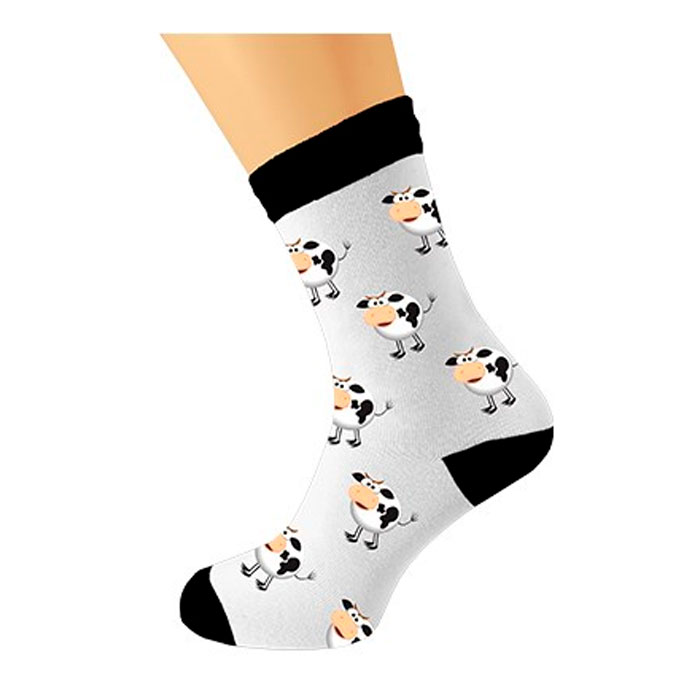 Unisex Cows Nutty Socks