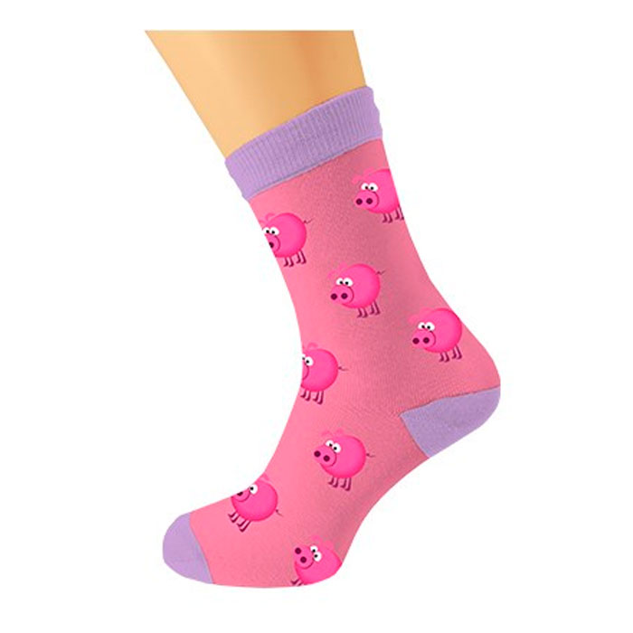 Unisex Pigs Nutty Socks