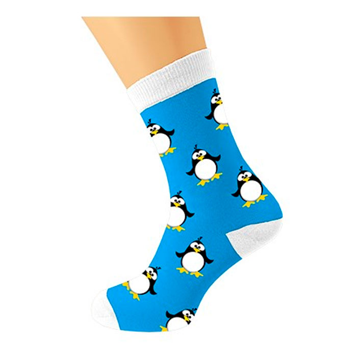 Unisex Penguin Nutty Socks