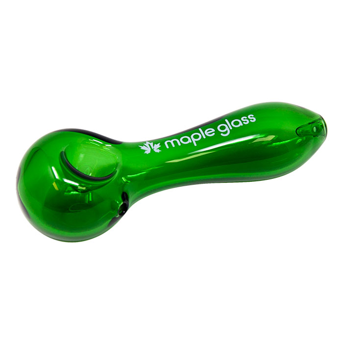 Maple Glass Green Classic Pipe 6 Inches
