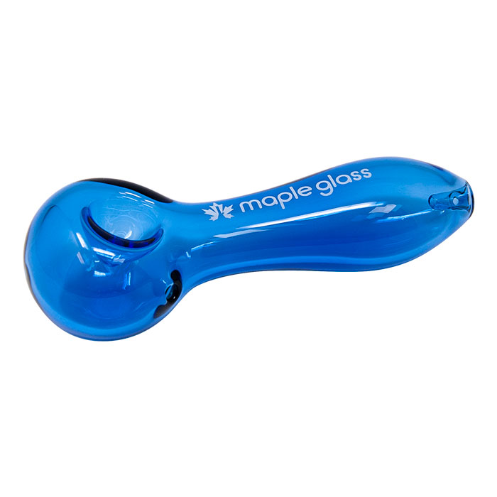 Maple Glass Sky Blue Classic Pipe 6 Inches