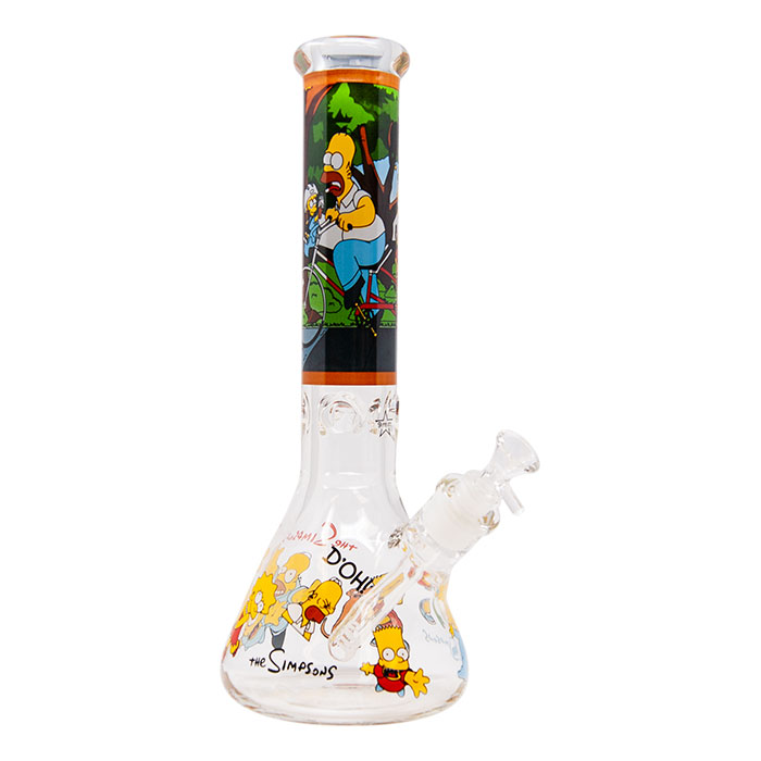 Simpsons Family Fun 14 Inches Glass Bongs