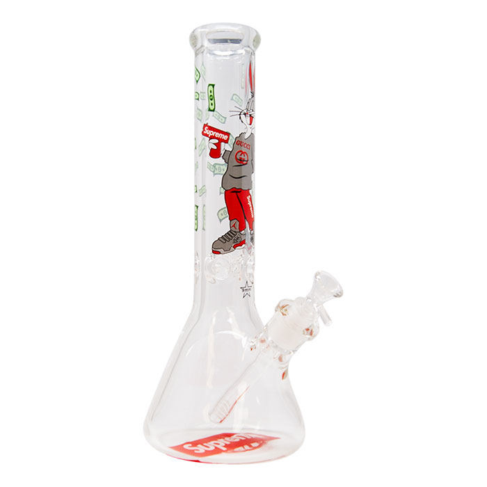 Bues Bunny 9mm Thick Glass Bong 14 Inches