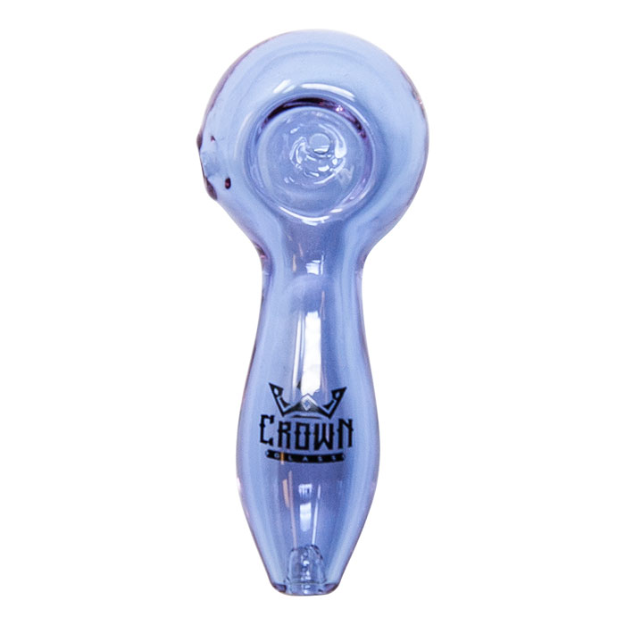 Purple Crown Glass Classic Pipe 4 Inches