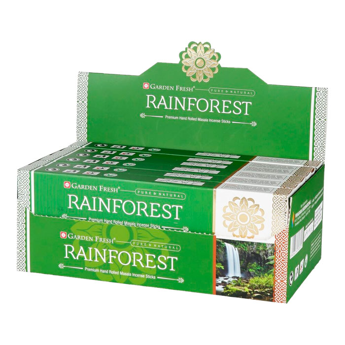 Garden Fresh Rainforest Premium Hand Rolled Incense