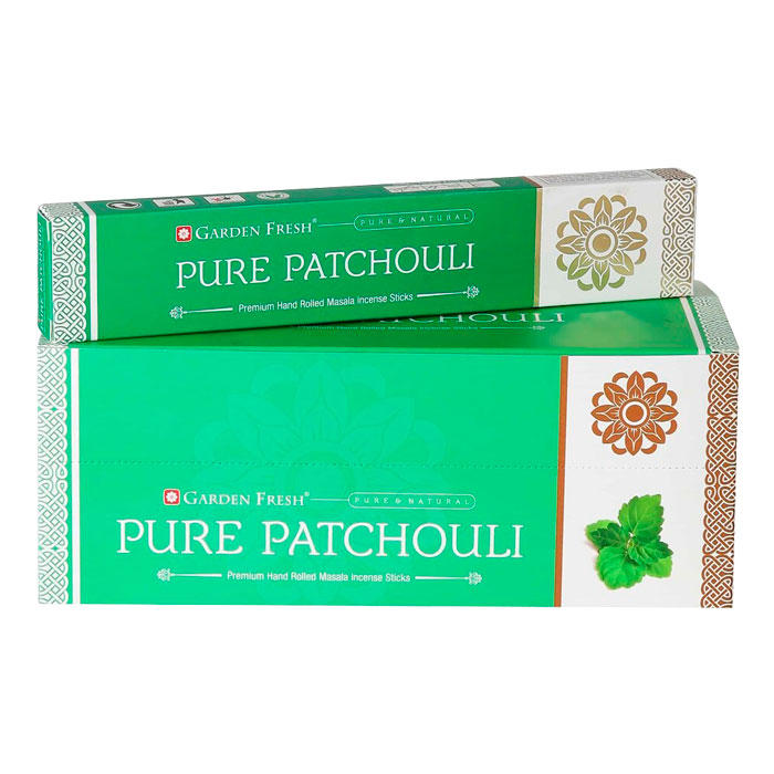 Garden Fresh Pure Patchouli Premium Hand Rolled Incense