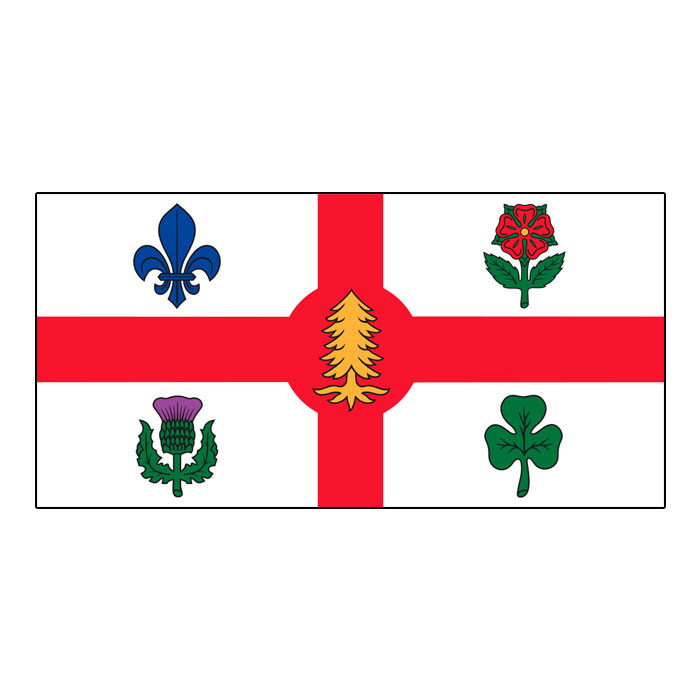 Montreal City Flag
