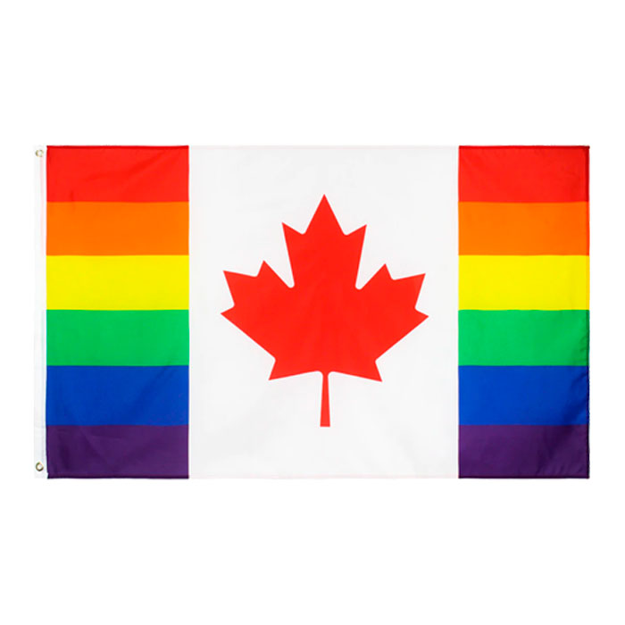 LGBTQ Canada Flag