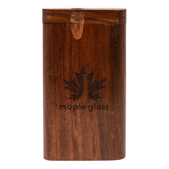 Maple Glass Wooden Dugout 4 Inches
