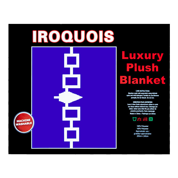 Iroquois Queen Plush Blanket