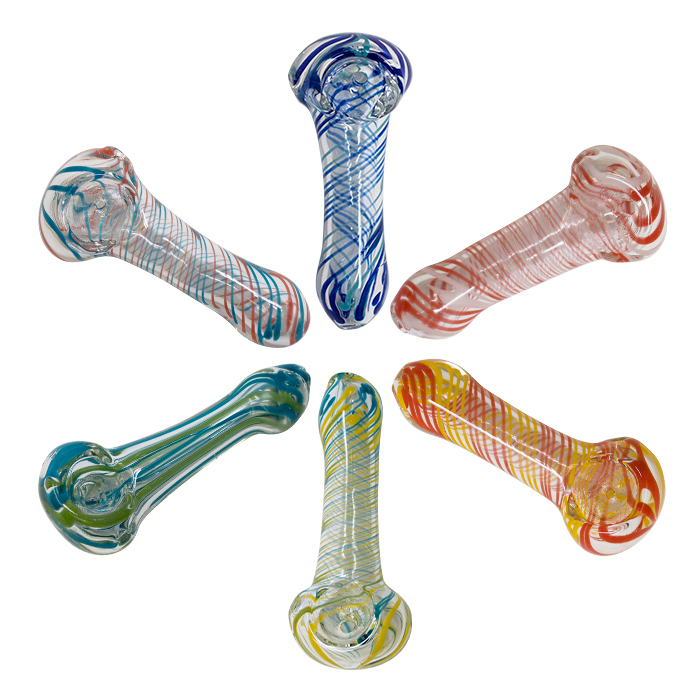 Shimmer Solid Color Pipe 3 Inches