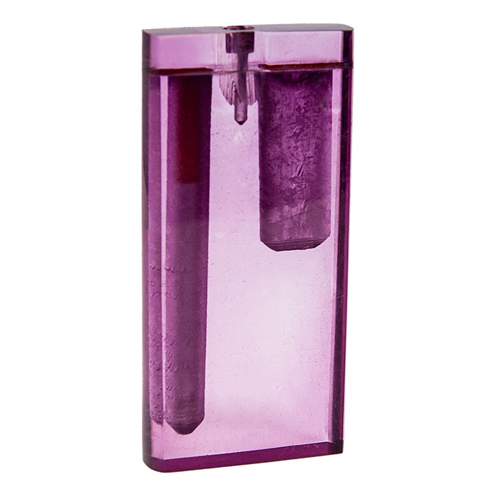 Purple Plane Acrylic Dugout 4 Inches