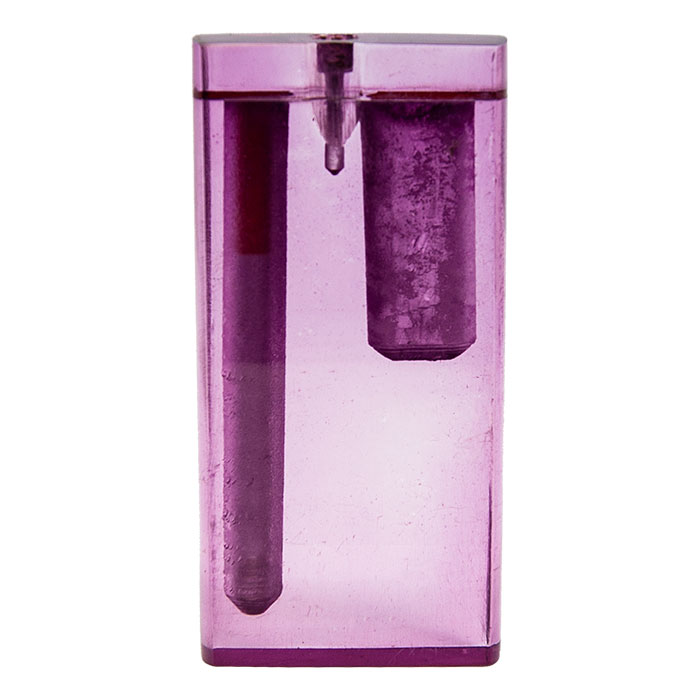 Purple Plane Acrylic Dugout 4 Inches