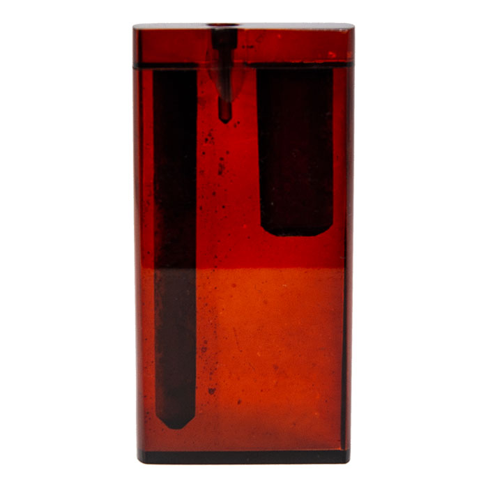 Maroon Plane Acrylic Dugout 4 Inches