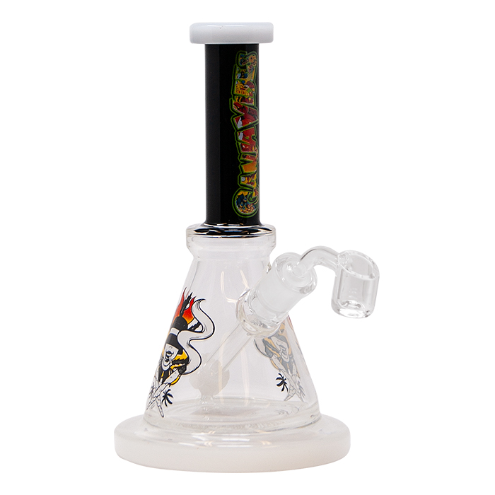 Weed Girl Tropical Series 8 Inches Ganjavibes Dab Rig and Bong