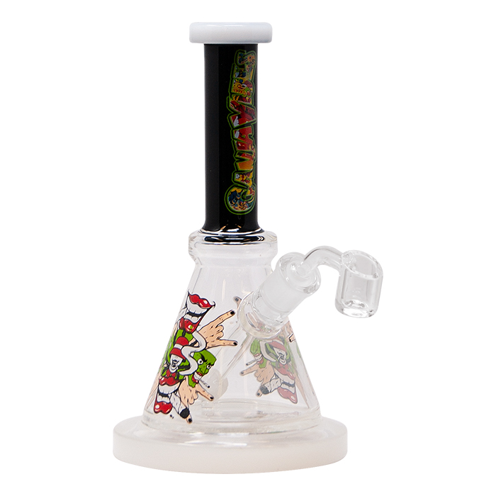 Rocking High Tropical Series 8 Inches Ganjavibes Dab Rig and Bong