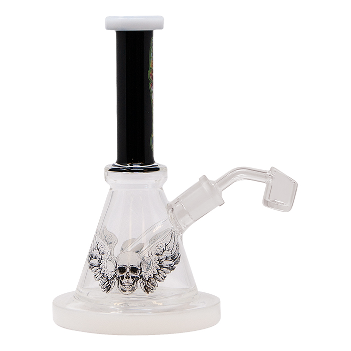 Flying Skull Tropical Series 8 Inches Ganjavibes Dab Rig and Bong