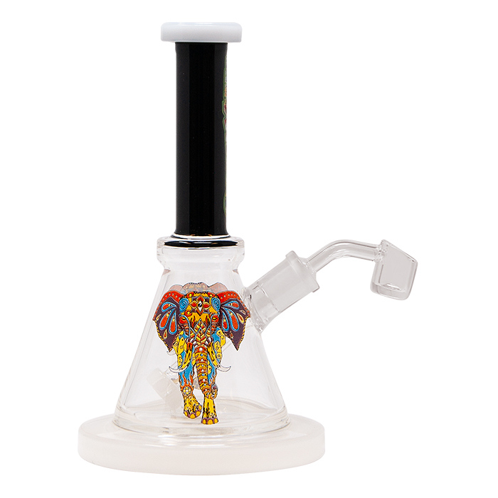 Elephant Tropical Series 8 Inches Ganjavibes Dab Rig and Bong