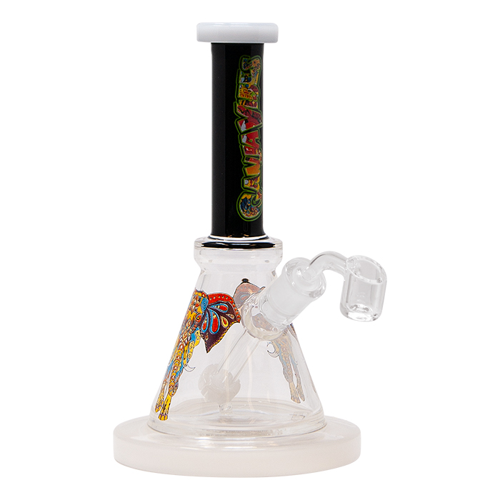 Elephant Tropical Series 8 Inches Ganjavibes Dab Rig and Bong