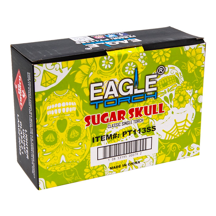 Eagle Lighter Sugar Skulls Display Of 20