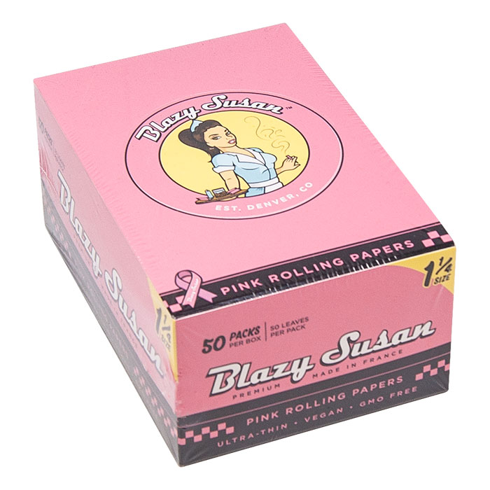 Blazy Susan 1.25 Pink Rolling Papers