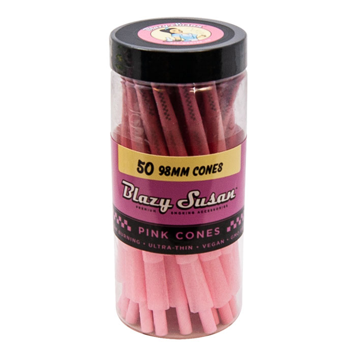 Blazy Susan 98mm Pink Cones 50 Per Pack