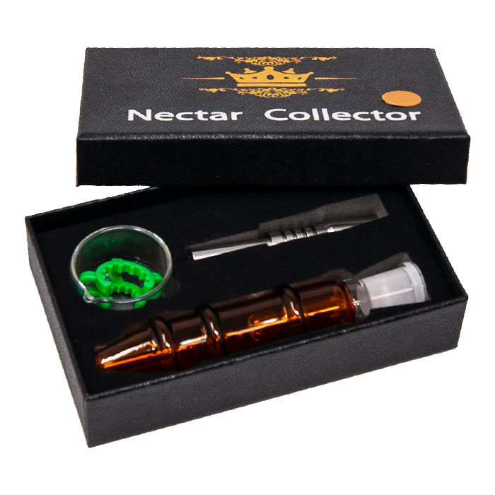 King Amber Nectar Collector Gift Set 14MM