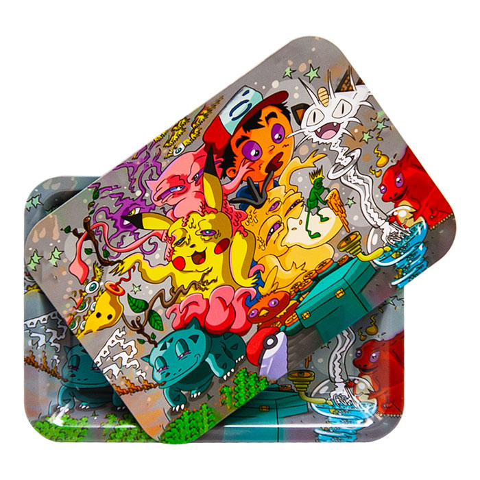 Pokemon Small Rolling Tray With Lid